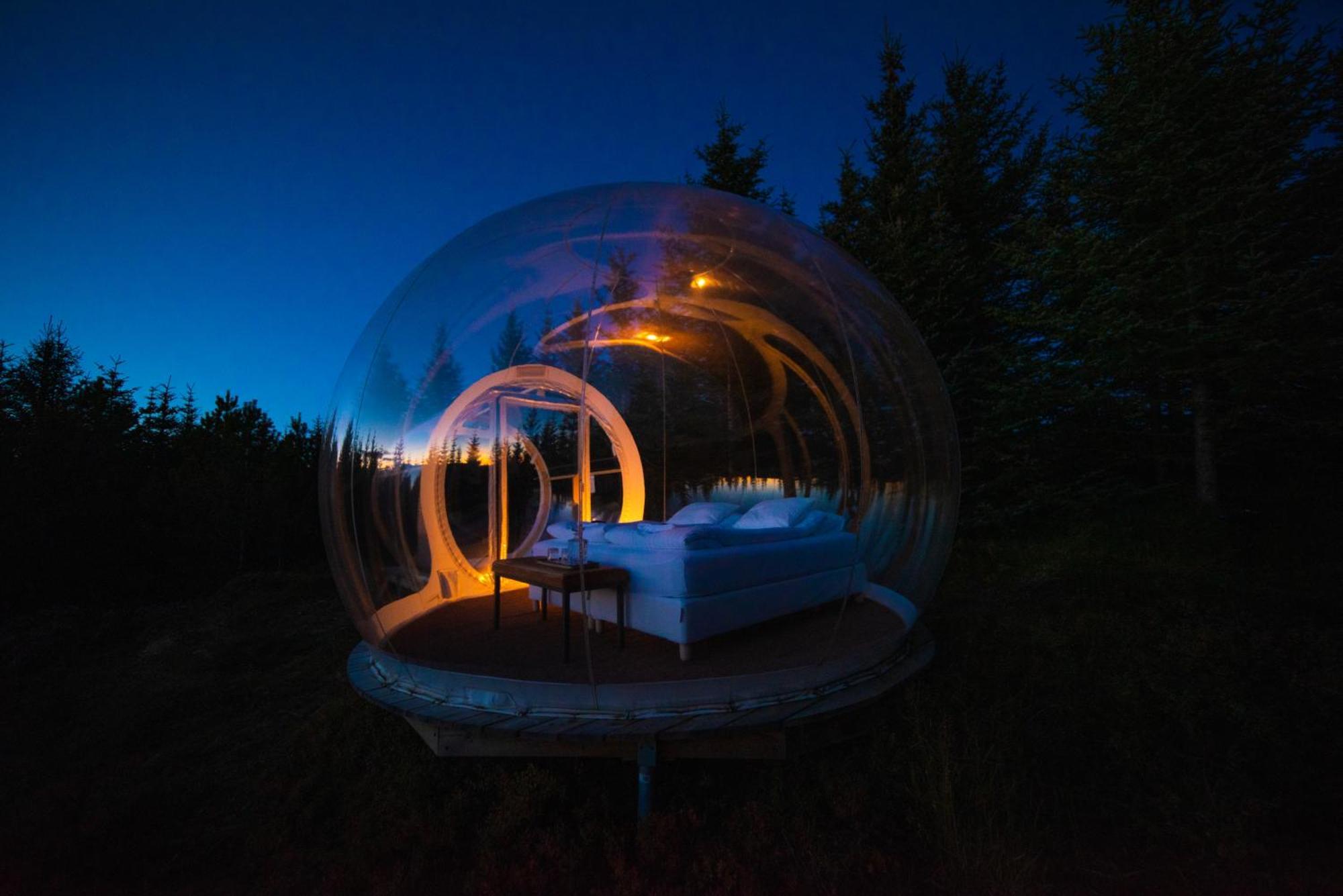 Buubble Hotel - Oelvisholt Selfoss Extérieur photo