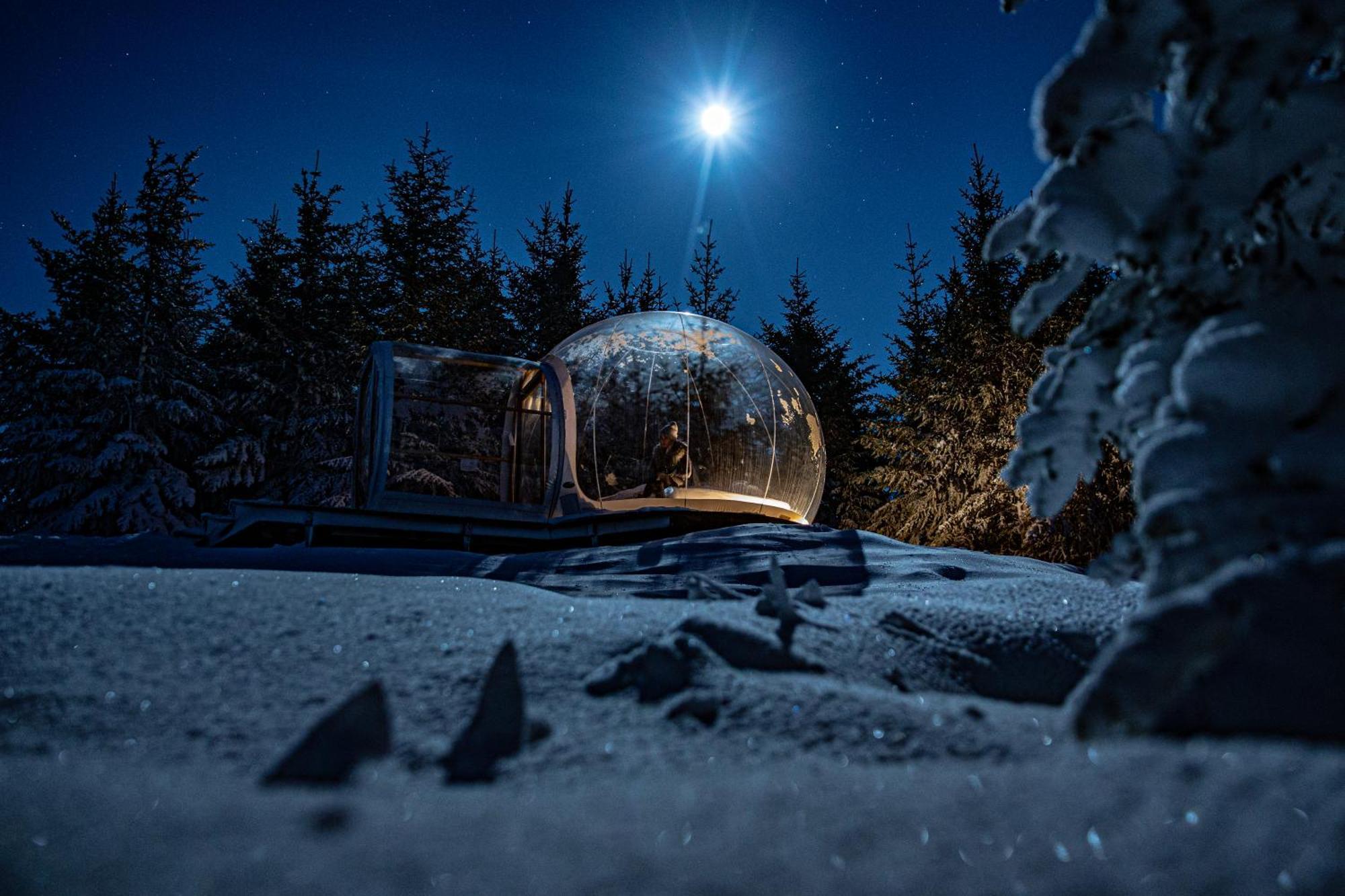 Buubble Hotel - Oelvisholt Selfoss Extérieur photo